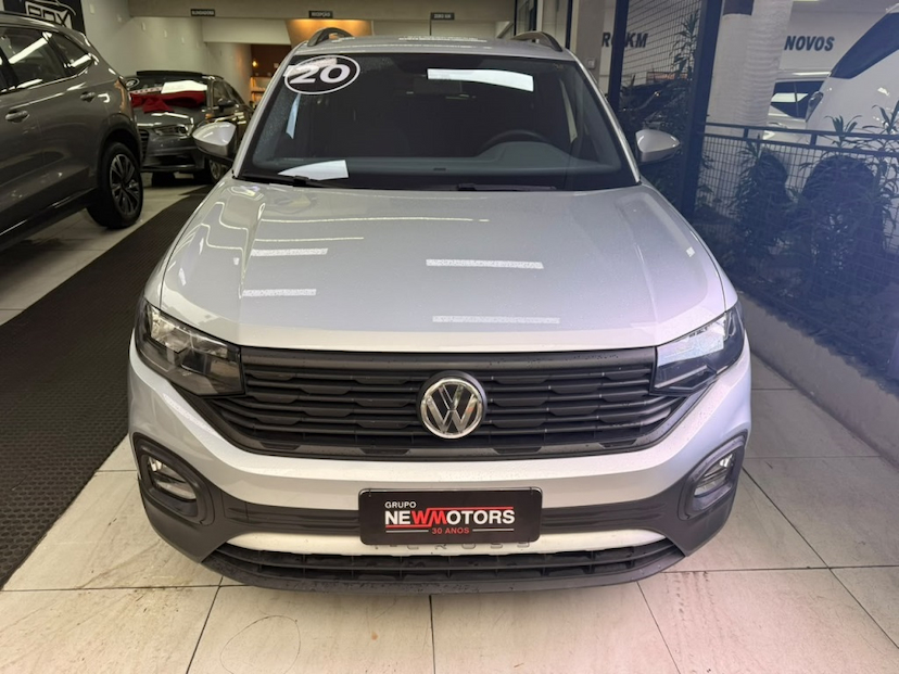 Foto do veículo VOLKSWAGEN T-CROSS 1.0 200 TSI TOTAL FLEX SENSE AUTOMÁTICO 2020 43.912 KM 87.777,00