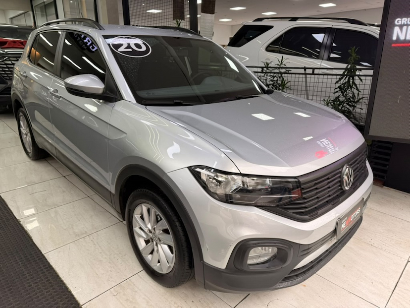 Foto do veículo VOLKSWAGEN T-CROSS 1.0 200 TSI TOTAL FLEX SENSE AUTOMÁTICO 2020 43.912 KM 87.777,00