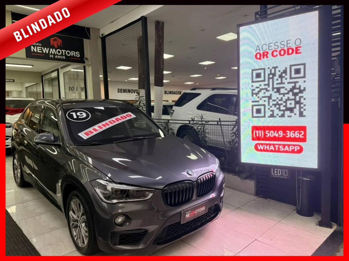 Foto do veículo BMW X1 2.0 16V TURBO ACTIVEFLEX SDRIVE20I 4P AUTOMÁTICO 2019/2019 90.560 KM R$ 138.777,00