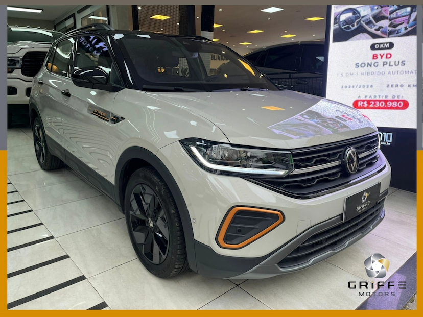 Foto do veículo VOLKSWAGEN T-CROSS 1.4 250 TSI TOTAL FLEX EXTREME AUTOMÁTICO 2026 0 KM 178.777,00