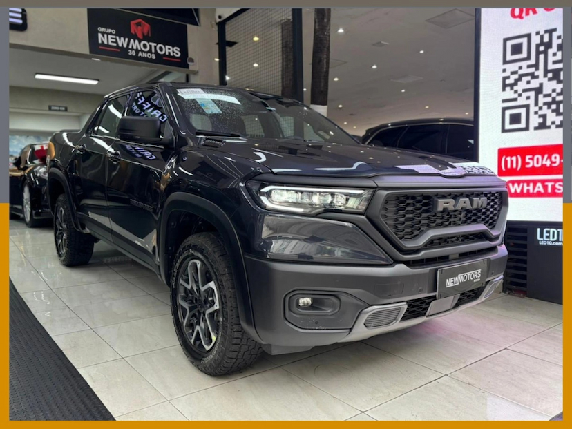 Foto do veículo RAM RAMPAGE 2.2 TURBO DIESEL REBEL 4X4 AUTOMÁTICO 2027 0 KM 219.580,00