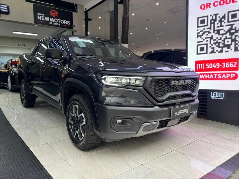 Foto do veículo RAM RAMPAGE 2.2 TURBO DIESEL REBEL 4X4 AUTOMÁTICO 2027 0 KM 219.580,00