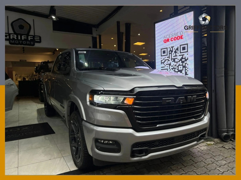 Foto do veículo RAM 1500 3.0 HURRICANE 6 BITURBO GASOLINA LARAMIE NIGHT EDITION CD 4X4 AUTOMÁTICO 2025 0 KM 594.690,00