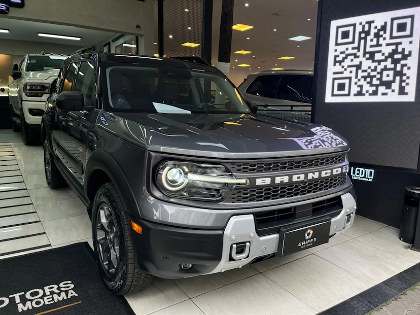 Foto do veículo FORD BRONCO SPORT 2.0 ECOBOOST GASOLINA BADLANDS 4X4 SELECTSHIFT 2025 0 KM 212.000,00