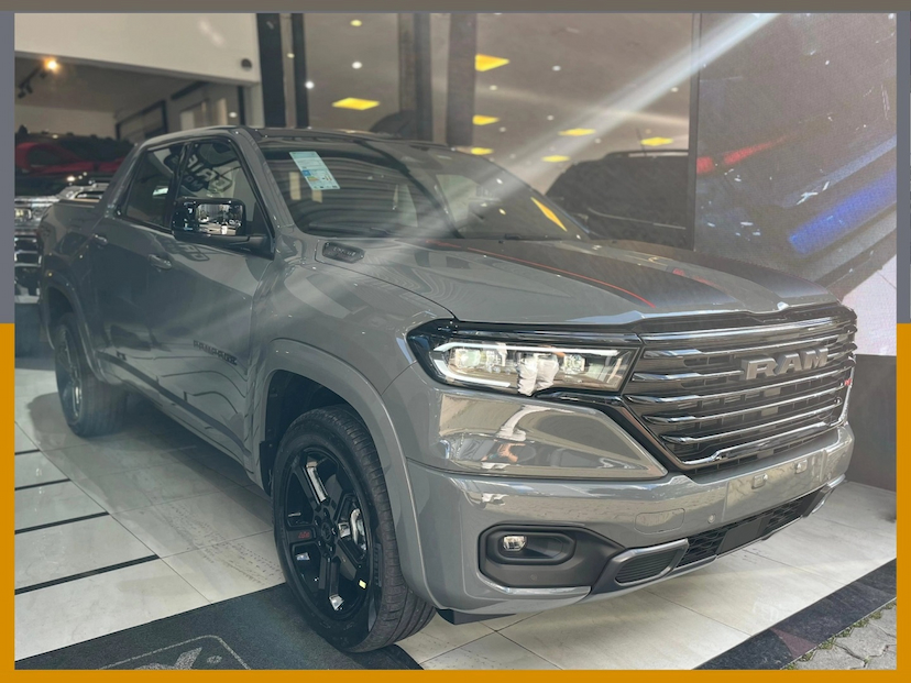 Foto do veículo RAM RAMPAGE 2.0 HURRICANE 4 TURBO FLEX R/T 4X4 AUTOMÁTICO 2027 0 KM 224.780,00
