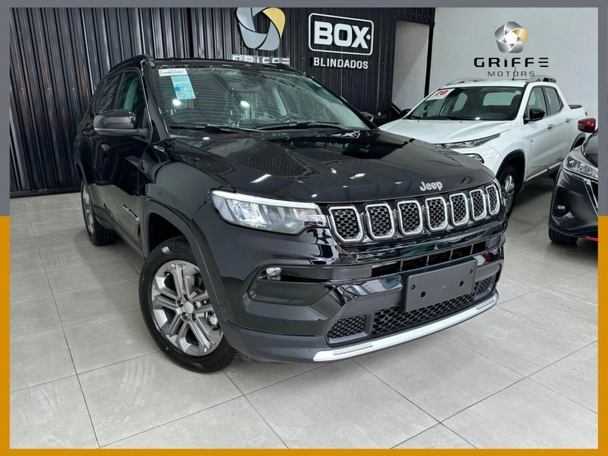 Foto do veículo JEEP COMPASS 1.3 T270 TURBO FLEX LONGITUDE AT6 2026/2026 0 KM R$ 159.700,00