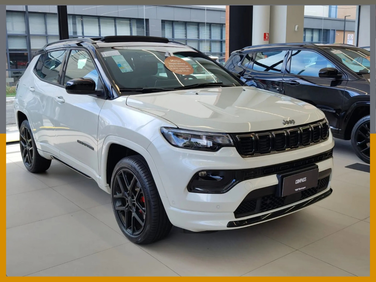 Foto do veículo JEEP COMPASS 2.0 HURRICANE TURBO FLEX BLACKHAWK AT9 2026/2026 0 KM R$ 276.900,00