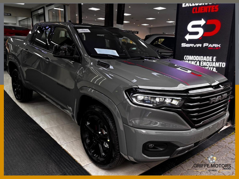 Foto do veículo RAM RAMPAGE 2.0 HURRICANE 4 TURBO FLEX R/T 4X4 AUTOMÁTICO 2027 0 KM 227.880,00