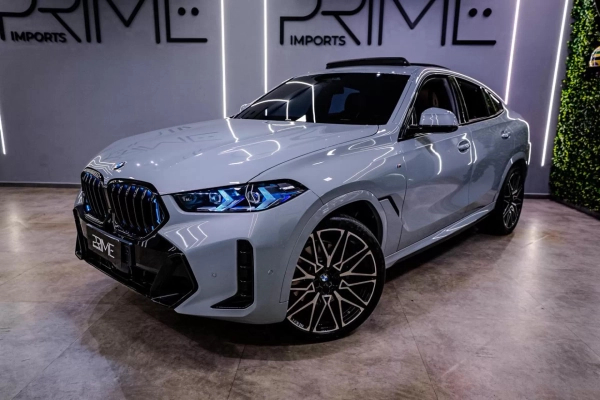Foto do veículo BMW X6 3.0 TWINPOWER GASOLINA XDRIVE40I M SPORT AUTOMÁTICO 2023/2024 35.900 KM R$ 689.900,00