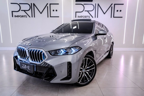 Foto do veículo BMW X6 3.0 TWINPOWER GASOLINA XDRIVE40I M SPORT AUTOMÁTICO 2026/2026 5.900 KM R$ 788.900,00