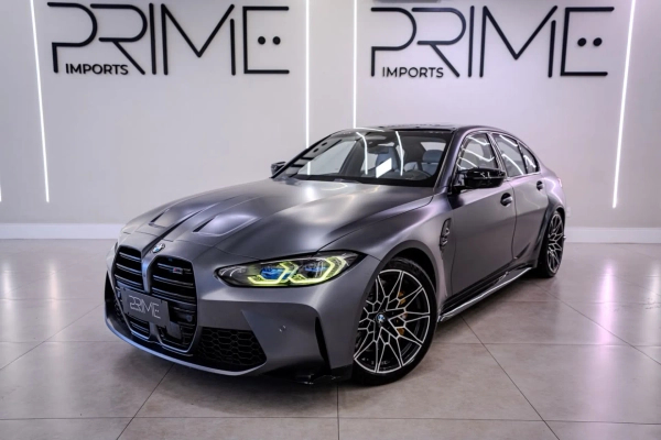 Foto do veículo BMW M3 3.0 I6 TWINTURBO GASOLINA COMPETITION M STEPTRONIC 2022/2022 30.900 KM R$ 599.900,00