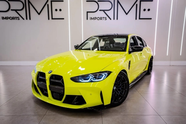 Foto do veículo BMW M3 3.0 I6 TWINTURBO GASOLINA COMPETITION M STEPTRONIC 2021/2022 31.900 KM R$ 559.800,00