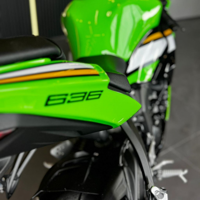 Foto do veículo KAWASAKI NINJA ZX-6R 636 ABS SE ZX-6R 2025 700 KM 74.990,00