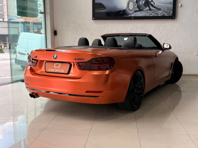 Foto do veículo BMW 430I 2.0 16V GASOLINA CABRIO LIMITED EDITION AUTOMÁTICO 2017 48.000 KM 229.900,00