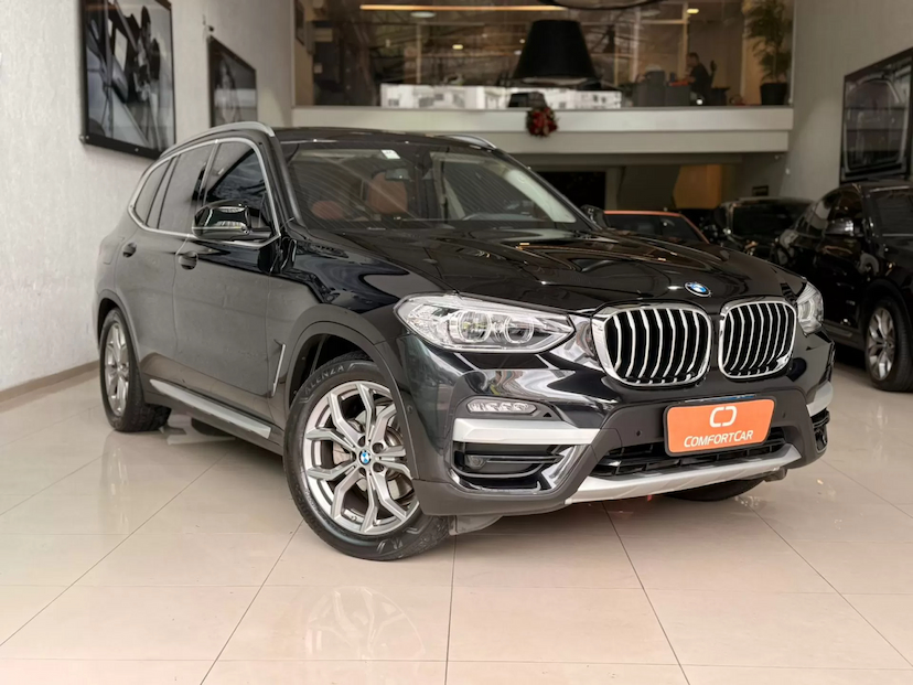 Foto do veículo BMW X3 2.0 16V GASOLINA X LINE XDRIVE20I STEPTRONIC 2020 23.000 KM 279.900,00