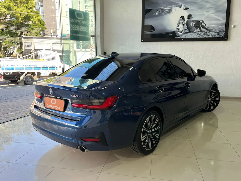 Foto do veículo BMW 320I 2.0 16V TURBO FLEX GP AUTOMÁTICO 2022 55.000 KM 174.900,00