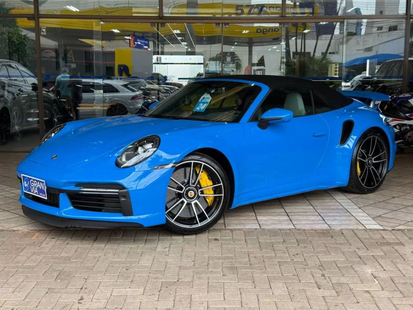 Foto do veículo PORSCHE 911 3.8 24V H6 GASOLINA TURBO S CABRIOLET PDK 2024 3.994 KM 1.710.000,00