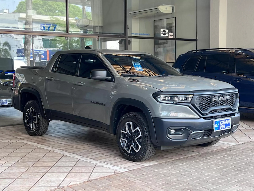 Foto do veículo RAM RAMPAGE 2.0 HURRICANE 4 TURBO GASOLINA REBEL 4X4 AUTOMÁTICO 2024 16.000 KM 199.000,00