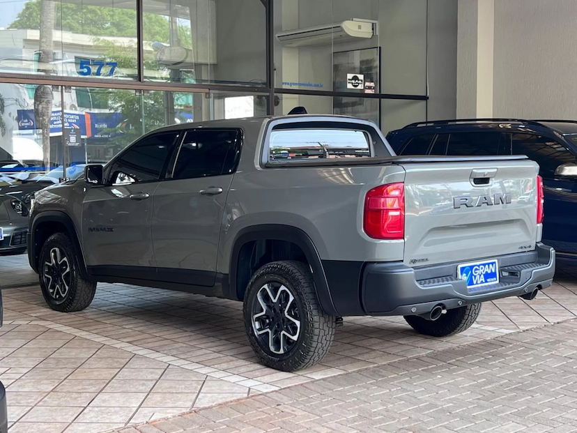 Foto do veículo RAM RAMPAGE 2.0 HURRICANE 4 TURBO GASOLINA REBEL 4X4 AUTOMÁTICO 2024 16.000 KM 199.000,00