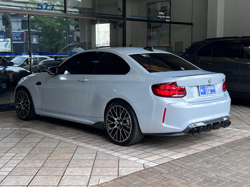 Foto do veículo BMW M2 3.0 24V I6 GASOLINA COMPETITION COUPÉ M DCT 2021 12.400 KM 454.000,00