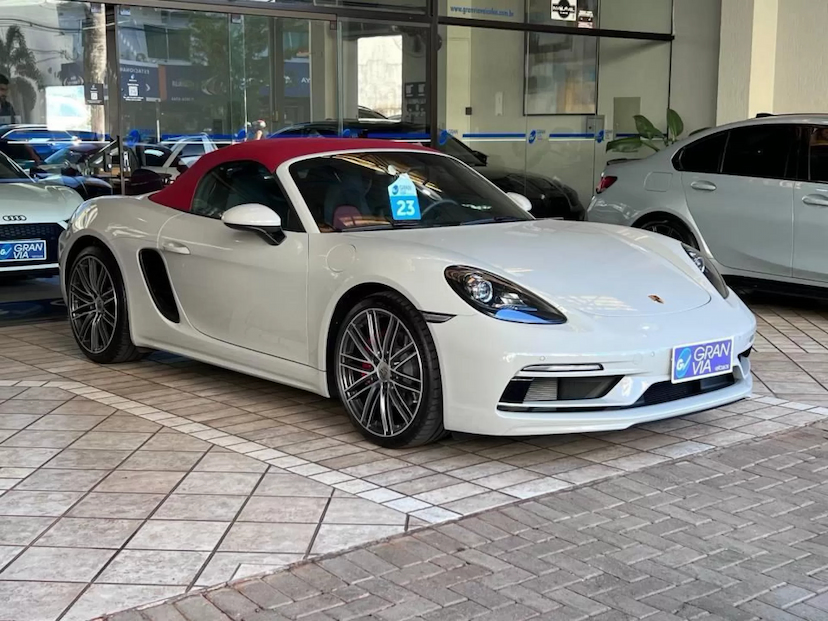 Foto do veículo PORSCHE 718 2.0 16V H4 GASOLINA BOXSTER PDK 2023 9.383 KM 589.000,00