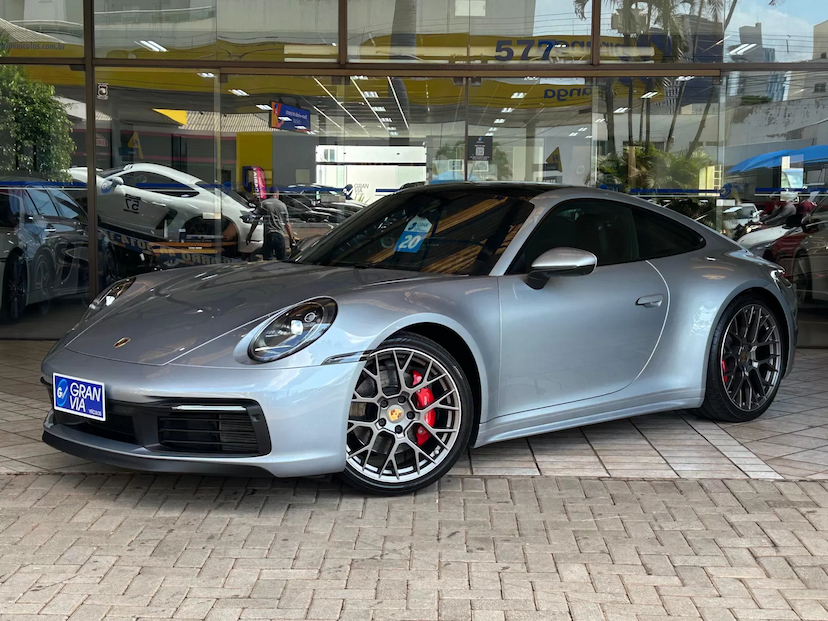 Foto do veículo PORSCHE 911 3.0 24V H6 GASOLINA CARRERA S PDK 2020 21.650 KM 759.000,00