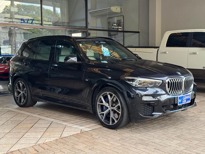 Foto do veículo BMW X5 3.0 I6 TURBO HÍBRIDO XDRIVE45E M SPORT AUTOMÁTICO 2020 46.847 KM 317.000,00