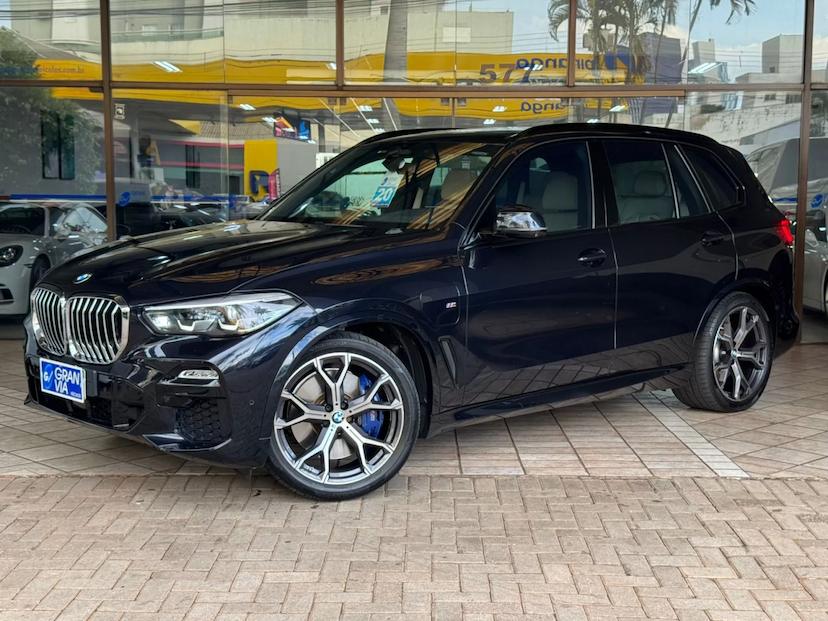 Foto do veículo BMW X5 3.0 I6 TURBO HÍBRIDO XDRIVE45E M SPORT AUTOMÁTICO 2020 46.847 KM 317.000,00