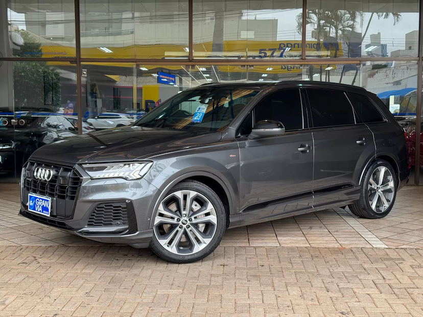 Foto do veículo AUDI Q7 3.0 55 TFSI GASOLINA PERFORMANCE BLACK QUATTRO TIPTRONIC 2023 45.553 KM 439.000,00