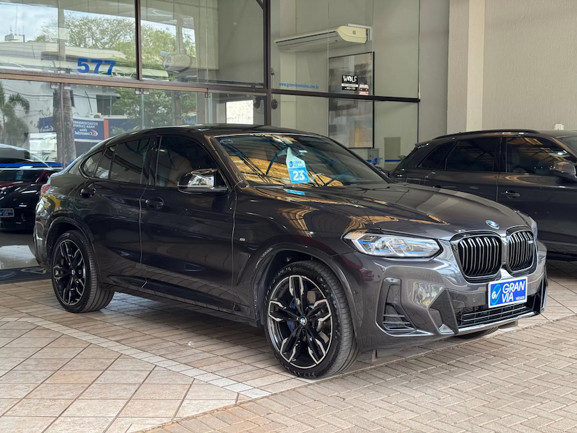 Foto do veículo BMW X4 3.0 TWINPOWER GASOLINA M40I STEPTRONIC 2023 41.115 KM 429.000,00
