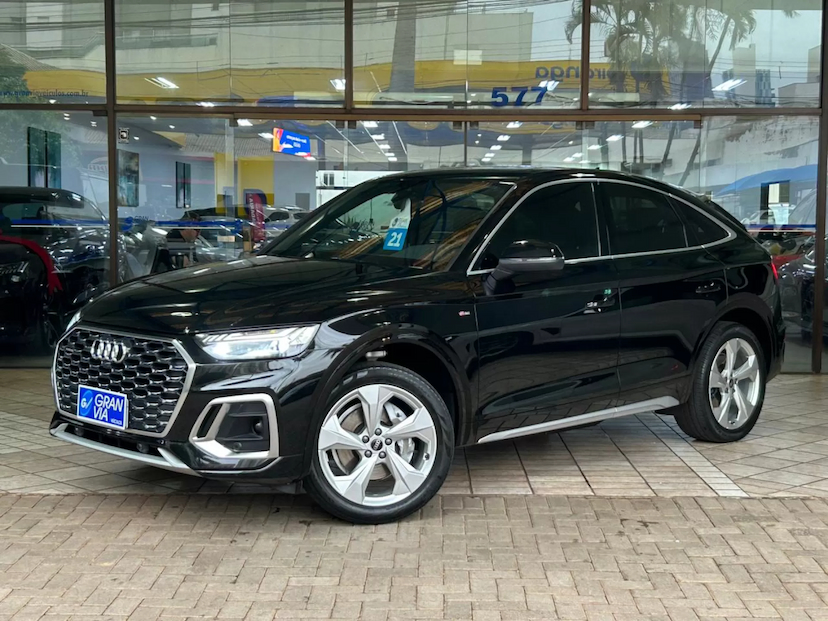 Foto do veículo AUDI Q5 2.0 45 TFSI GASOLINA S LINE BLACK QUATTRO S TRONIC 2021 44.711 KM 239.900,00