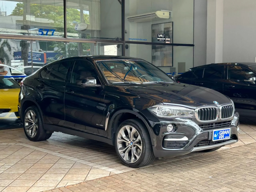 Foto do veículo BMW X6 3.0 35I 4X4 COUPÉ 6 CILINDROS 24V GASOLINA 4P AUTOMÁTICO 2018 75.626 KM 219.000,00