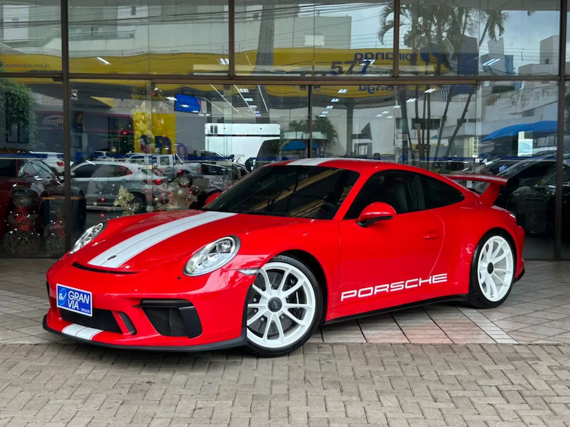 Foto do veículo PORSCHE 911 4.0 24V H6 GASOLINA GT3 PDK 2018 23.863 KM 1.599.000,00