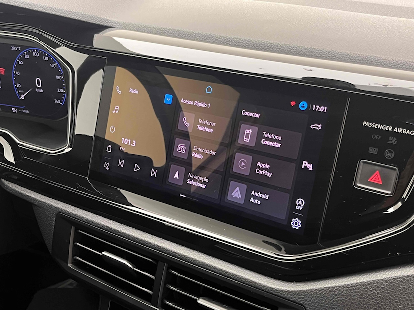 Foto do veículo VOLKSWAGEN NIVUS 1.0 200 TSI TOTAL FLEX HIGHLINE AUTOMÁTICO 2022 17.576 KM 108.900,00