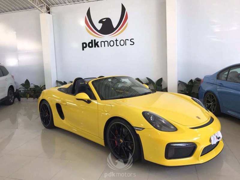Foto do veículo PORSCHE  BOXSTER SPYDER 2016 7.215 KM 550.000,00
