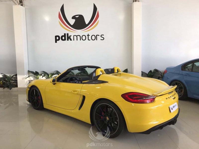 Foto do veículo PORSCHE  BOXSTER SPYDER 2016 7.215 KM 550.000,00