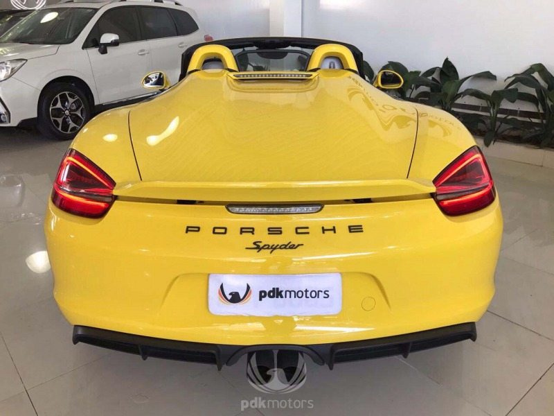Foto do veículo PORSCHE  BOXSTER SPYDER 2016 7.215 KM 550.000,00