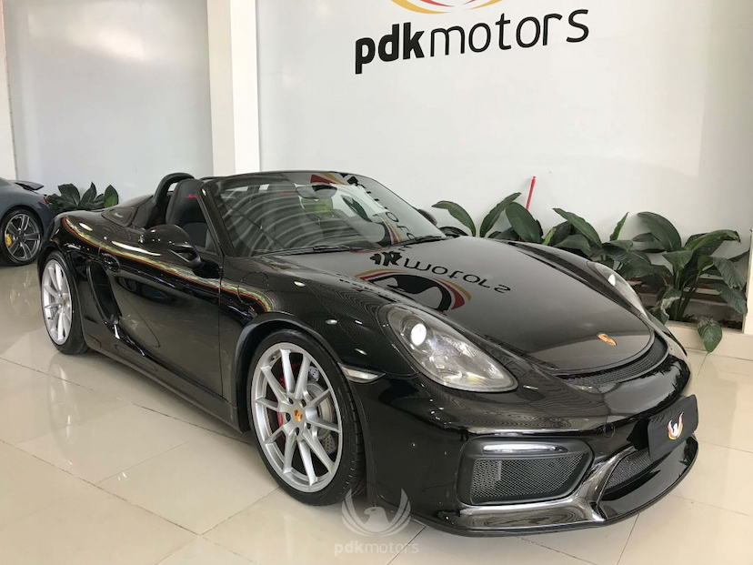 Foto do veículo PORSCHE  BOXSTER SPYDER 2016 15.840 KM 519.000,00