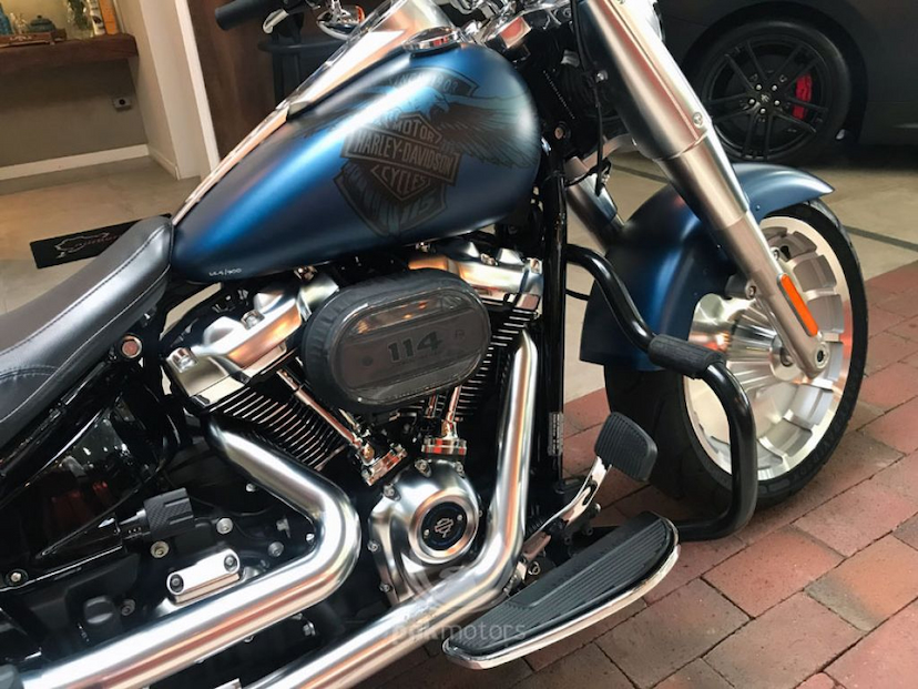 Foto do veículo HARLEY-DAVIDSON  FAT BOY 114 2018 1.047 KM 73.000,00