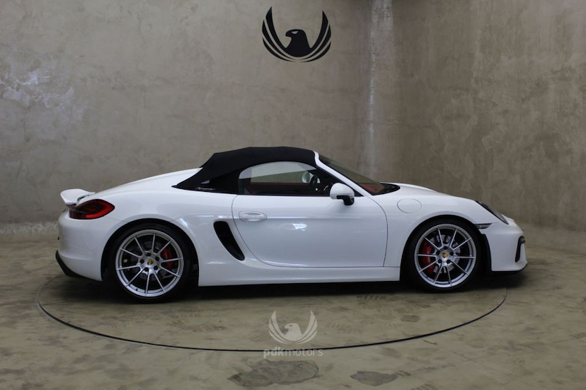 Foto do veículo PORSCHE  BOXSTER SPYDER 2016 8.225 KM 539.000,00