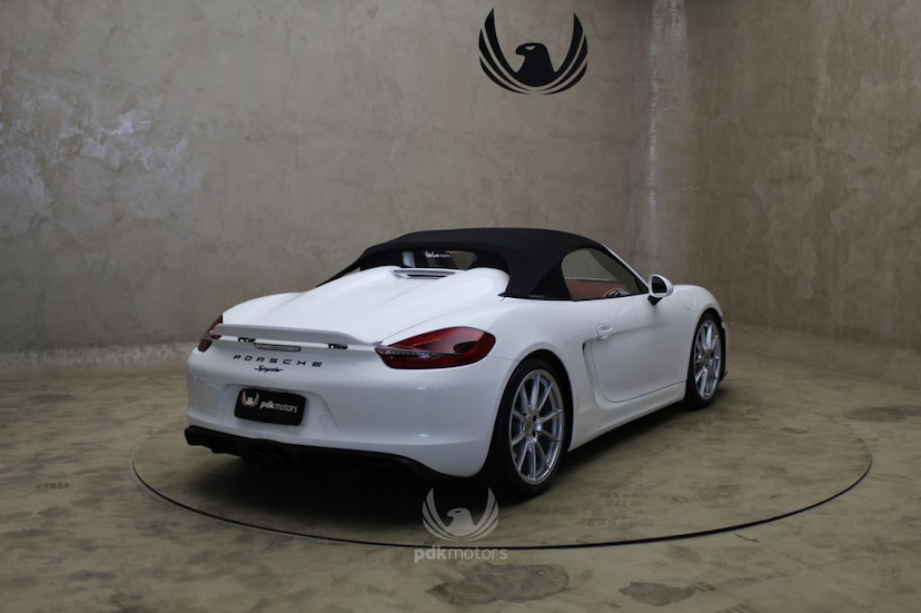 Foto do veículo PORSCHE  BOXSTER SPYDER 2016 8.225 KM 539.000,00