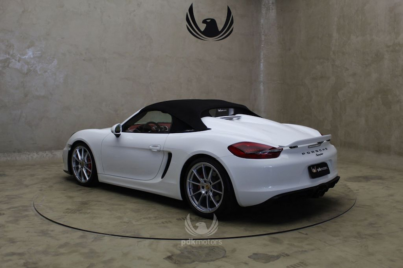 Foto do veículo PORSCHE  BOXSTER SPYDER 2016 8.225 KM 539.000,00
