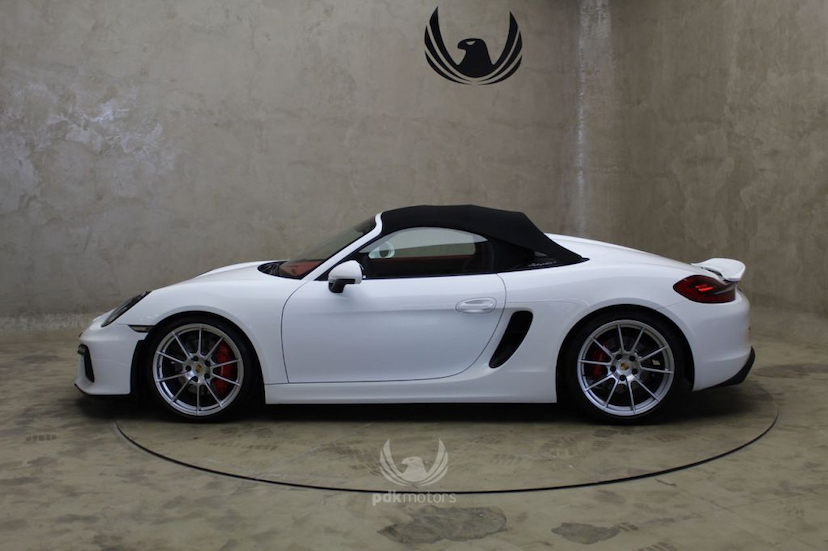 Foto do veículo PORSCHE  BOXSTER SPYDER 2016 8.225 KM 539.000,00