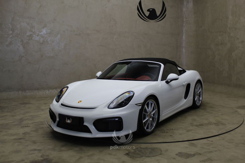 Foto do veículo PORSCHE  BOXSTER SPYDER 2016 8.225 KM 539.000,00