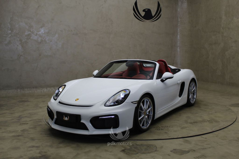 Foto do veículo PORSCHE  BOXSTER SPYDER 2016 8.225 KM 539.000,00