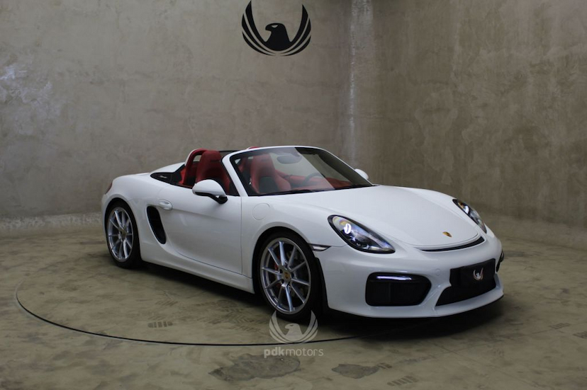 Foto do veículo PORSCHE  BOXSTER SPYDER 2016 8.225 KM 539.000,00
