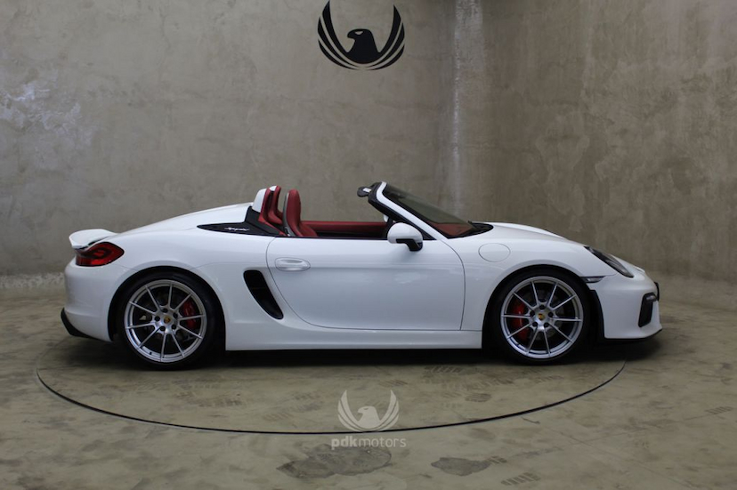 Foto do veículo PORSCHE  BOXSTER SPYDER 2016 8.225 KM 539.000,00