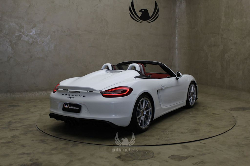 Foto do veículo PORSCHE  BOXSTER SPYDER 2016 8.225 KM 539.000,00