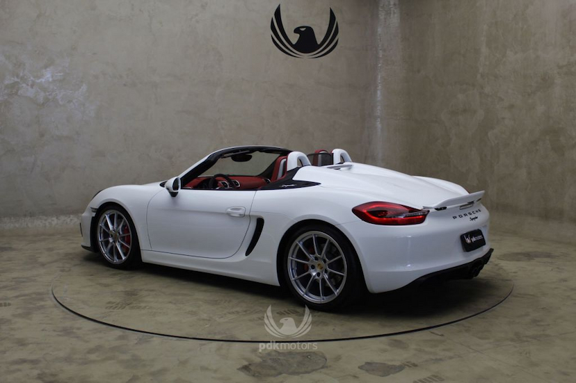 Foto do veículo PORSCHE  BOXSTER SPYDER 2016 8.225 KM 539.000,00