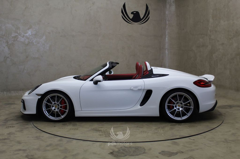 Foto do veículo PORSCHE  BOXSTER SPYDER 2016 8.225 KM 539.000,00